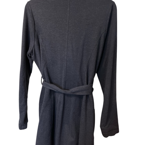 Cabi navy jacket, size Medium. Double breasted style with tie. Super soft! - Picture 3 of 4